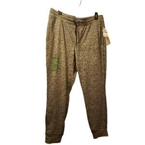 RBX Fleece Joggers Men's Large NWT Cozy Warm Drawstring Front Pockets